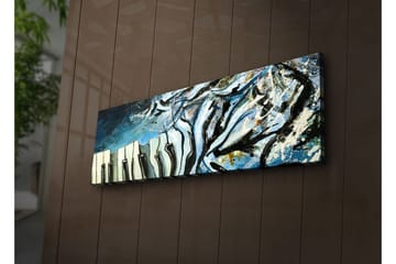 Dekorativ Canvasbilde LED-belysning - Flerfarget - Innredning - Bilder & kunst - Lerretsbilder