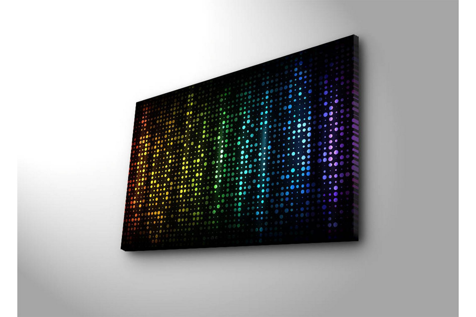 Dekorativ Canvasbilde LED-belysning - Flerfarget - Innredning - Bilder & kunst - Lerretsbilder