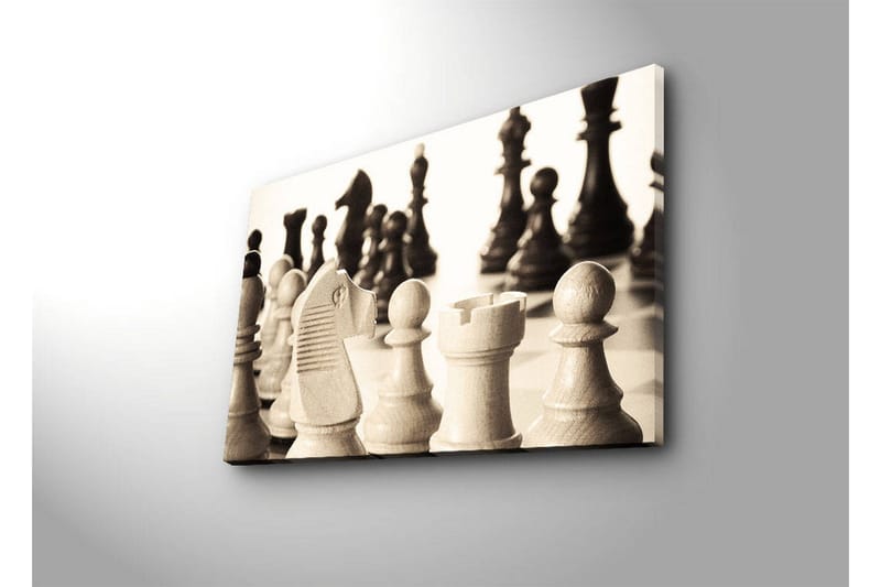 Dekorativ Canvasbilde LED-belysning - Flerfarget - Innredning - Bilder & kunst - Lerretsbilder