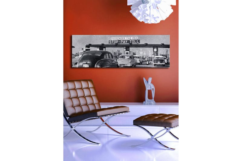 Dekorativ Canvasbilde LED-belysning - Flerfarget - Innredning - Bilder & kunst - Lerretsbilder