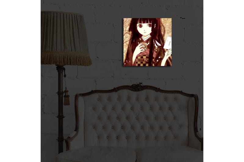Dekorativ Canvasbilde LED-belysning - Flerfarget - Innredning - Bilder & kunst - Lerretsbilder
