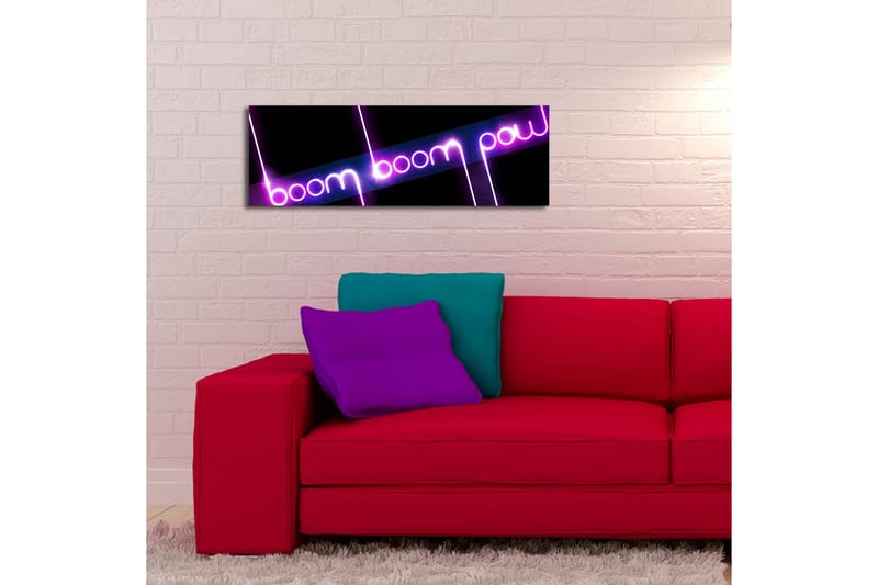 Dekorativ Canvasbilde LED-belysning - Flerfarget - Innredning - Bilder & kunst - Lerretsbilder