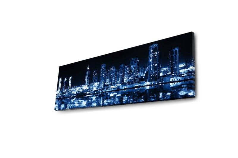 Dekorativ Canvasbilde LED-belysning - Flerfarget - Innredning - Bilder & kunst - Lerretsbilder