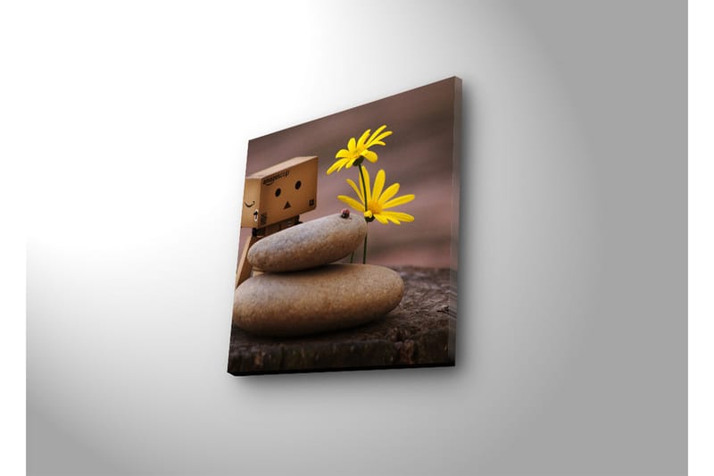 Dekorativ Canvasbilde LED-belysning - Flerfarget - Innredning - Bilder & kunst - Lerretsbilder