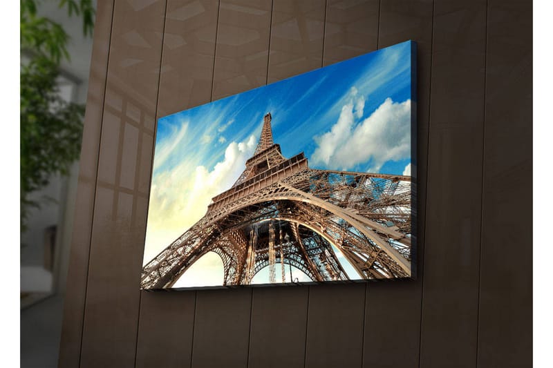 Dekorativ Canvasbilde LED-belysning - Flerfarget - Innredning - Bilder & kunst - Lerretsbilder