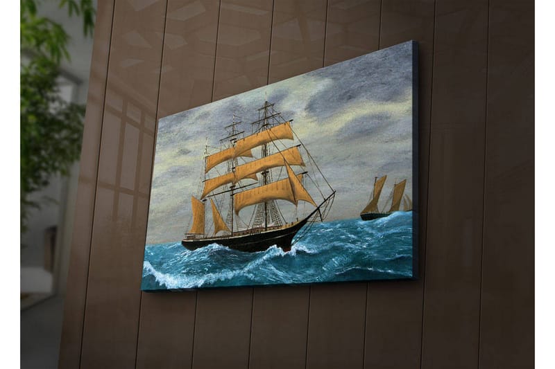 Dekorativ Canvasbilde LED-belysning - Flerfarget - Innredning - Bilder & kunst - Lerretsbilder