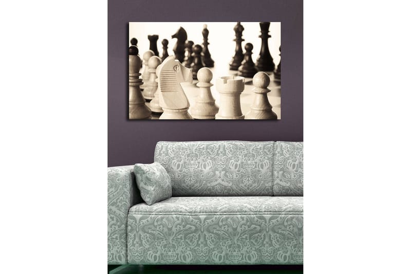 Dekorativ Canvasbilde LED-belysning - Flerfarget - Innredning - Bilder & kunst - Lerretsbilder