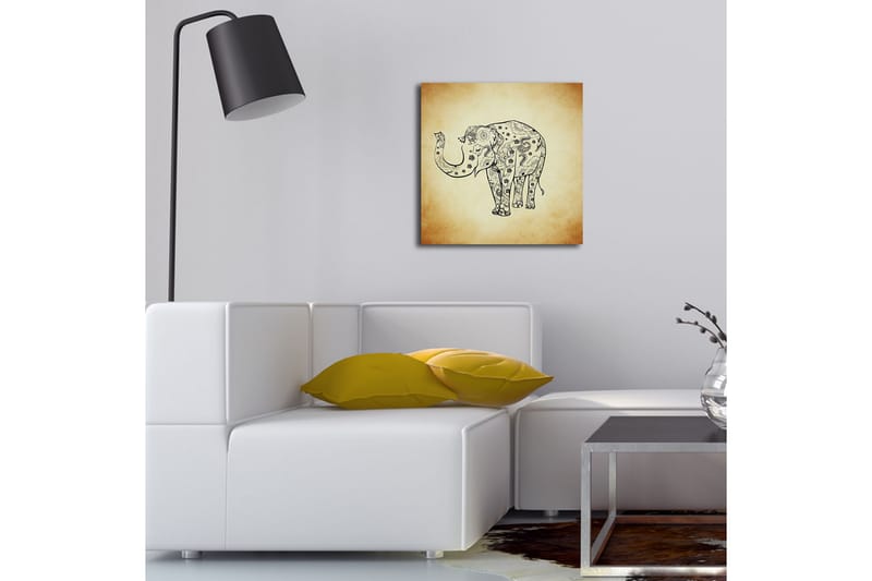 Dekorativ Canvasbilde LED-belysning - Flerfarget - Innredning - Bilder & kunst - Lerretsbilder