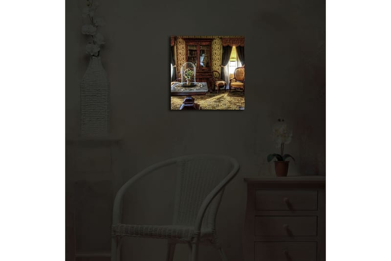 Dekorativ Canvasbilde LED-belysning - Flerfarget - Innredning - Bilder & kunst - Lerretsbilder