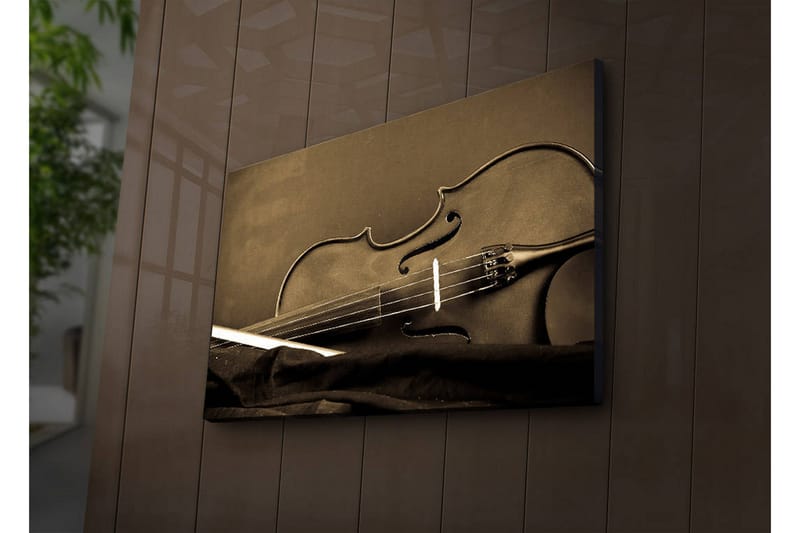 Dekorativ Canvasbilde LED-belysning - Flerfarget - Innredning - Bilder & kunst - Lerretsbilder