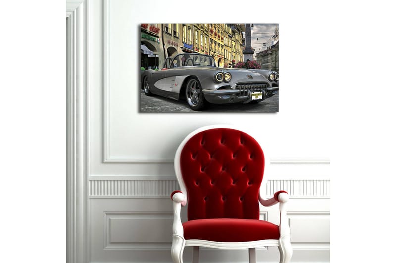 Dekorativ Canvasbilde LED-belysning - Flerfarget - Innredning - Bilder & kunst - Lerretsbilder