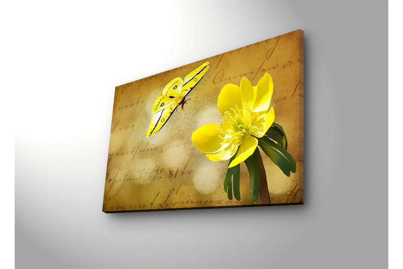 Dekorativ Canvasbilde LED-belysning - Flerfarget - Innredning - Bilder & kunst - Lerretsbilder