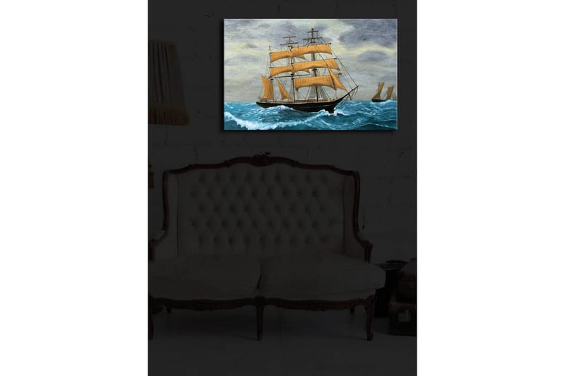Dekorativ Canvasbilde LED-belysning - Flerfarget - Innredning - Bilder & kunst - Lerretsbilder