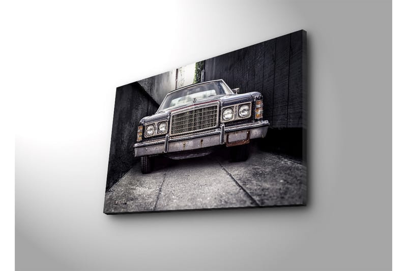 Dekorativ Canvasbilde LED-belysning - Flerfarget - Innredning - Bilder & kunst - Lerretsbilder