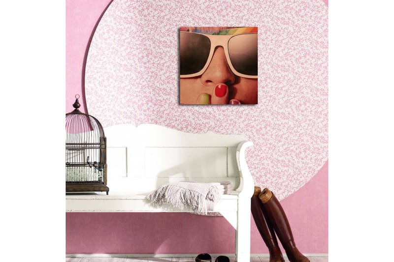 Dekorativ Canvasbilde LED-belysning - Flerfarget - Innredning - Bilder & kunst - Lerretsbilder