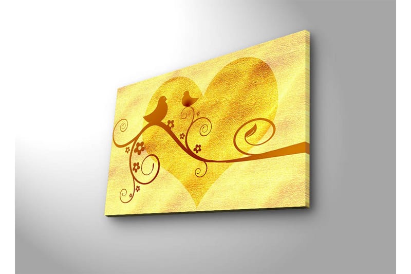 Dekorativ Canvasbilde LED-belysning - Flerfarget - Innredning - Bilder & kunst - Lerretsbilder