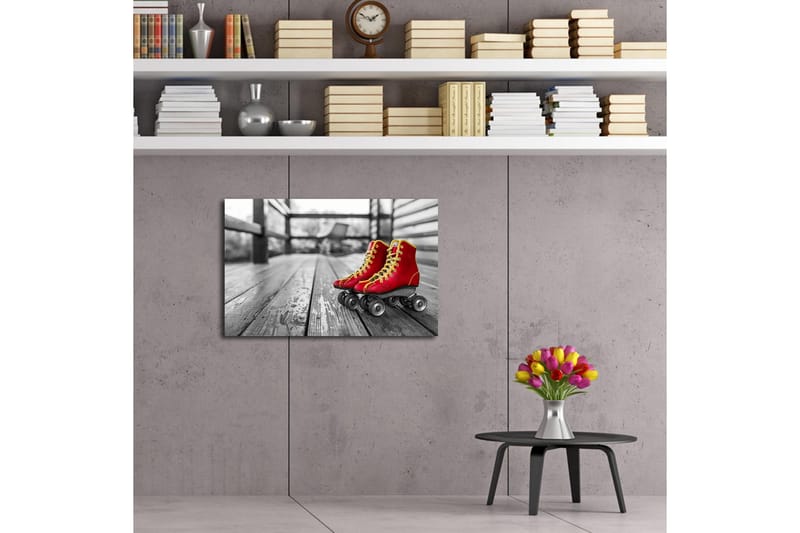 Dekorativ Canvasbilde LED-belysning - Flerfarget - Innredning - Bilder & kunst - Lerretsbilder