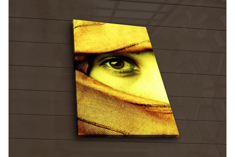 Dekorativ Canvasbilde LED-belysning - Flerfarget - Innredning - Bilder & kunst - Lerretsbilder