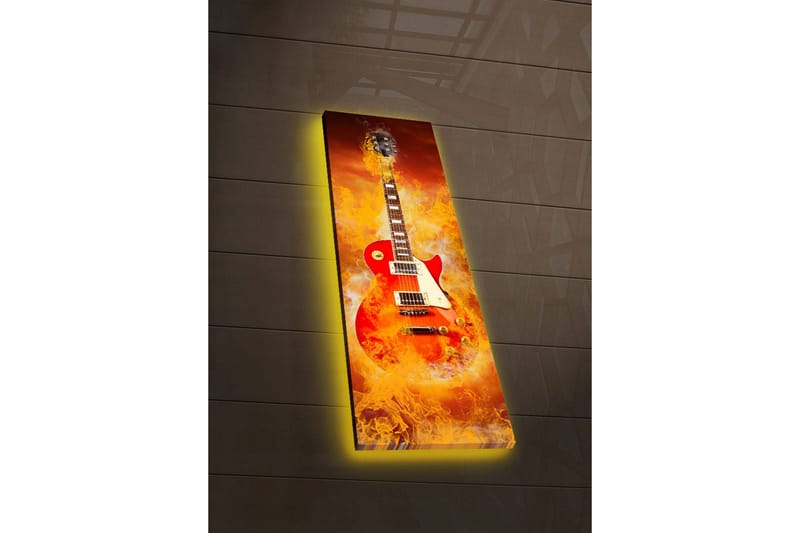 Dekorativ Canvasbilde LED-belysning - Flerfarget - Innredning - Bilder & kunst - Lerretsbilder