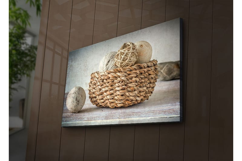Dekorativ Canvasbilde LED-belysning - Flerfarget - Innredning - Bilder & kunst - Lerretsbilder