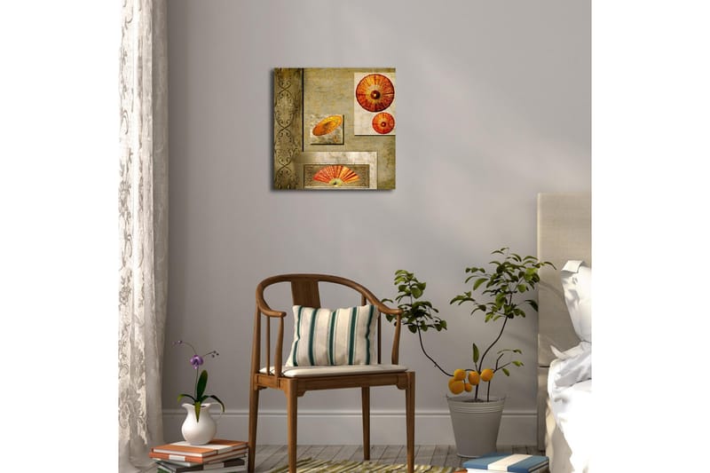 Dekorativ Canvasbilde LED-belysning - Flerfarget - Innredning - Bilder & kunst - Lerretsbilder
