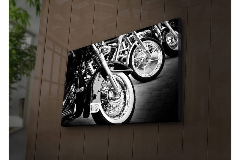 Dekorativ Canvasbilde LED-belysning - Flerfarget - Innredning - Bilder & kunst - Lerretsbilder