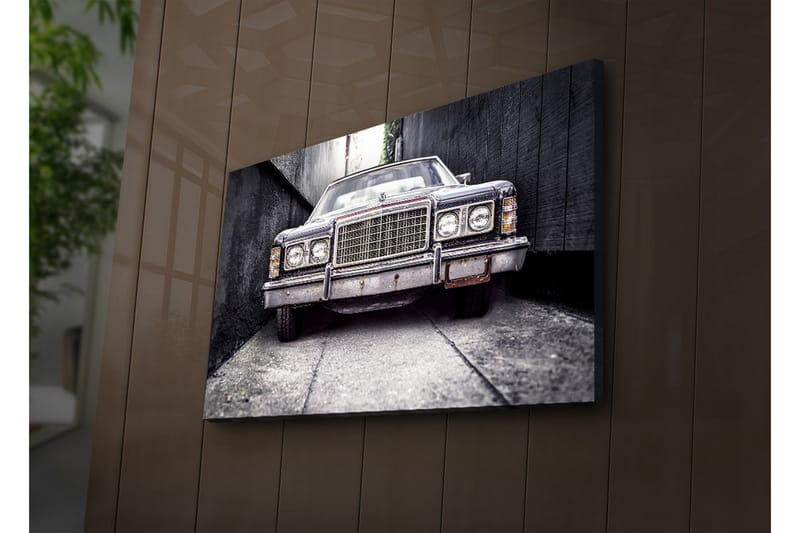 Dekorativ Canvasbilde LED-belysning - Flerfarget - Innredning - Bilder & kunst - Lerretsbilder