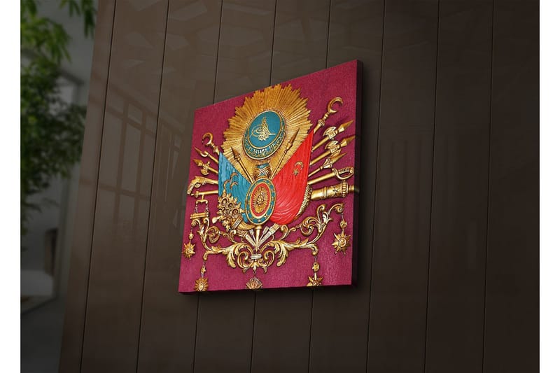 Dekorativ Canvasbilde LED-belysning - Flerfarget - Innredning - Bilder & kunst - Lerretsbilder