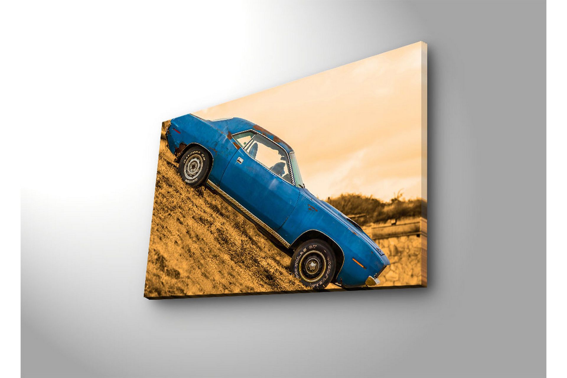 Dekorativ Canvasbilde LED-belysning - Flerfarget - Innredning - Bilder & kunst - Lerretsbilder