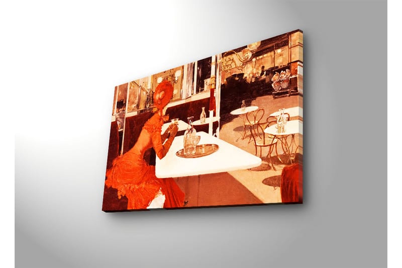 Dekorativ Canvasbilde LED-belysning - Flerfarget - Innredning - Bilder & kunst - Lerretsbilder