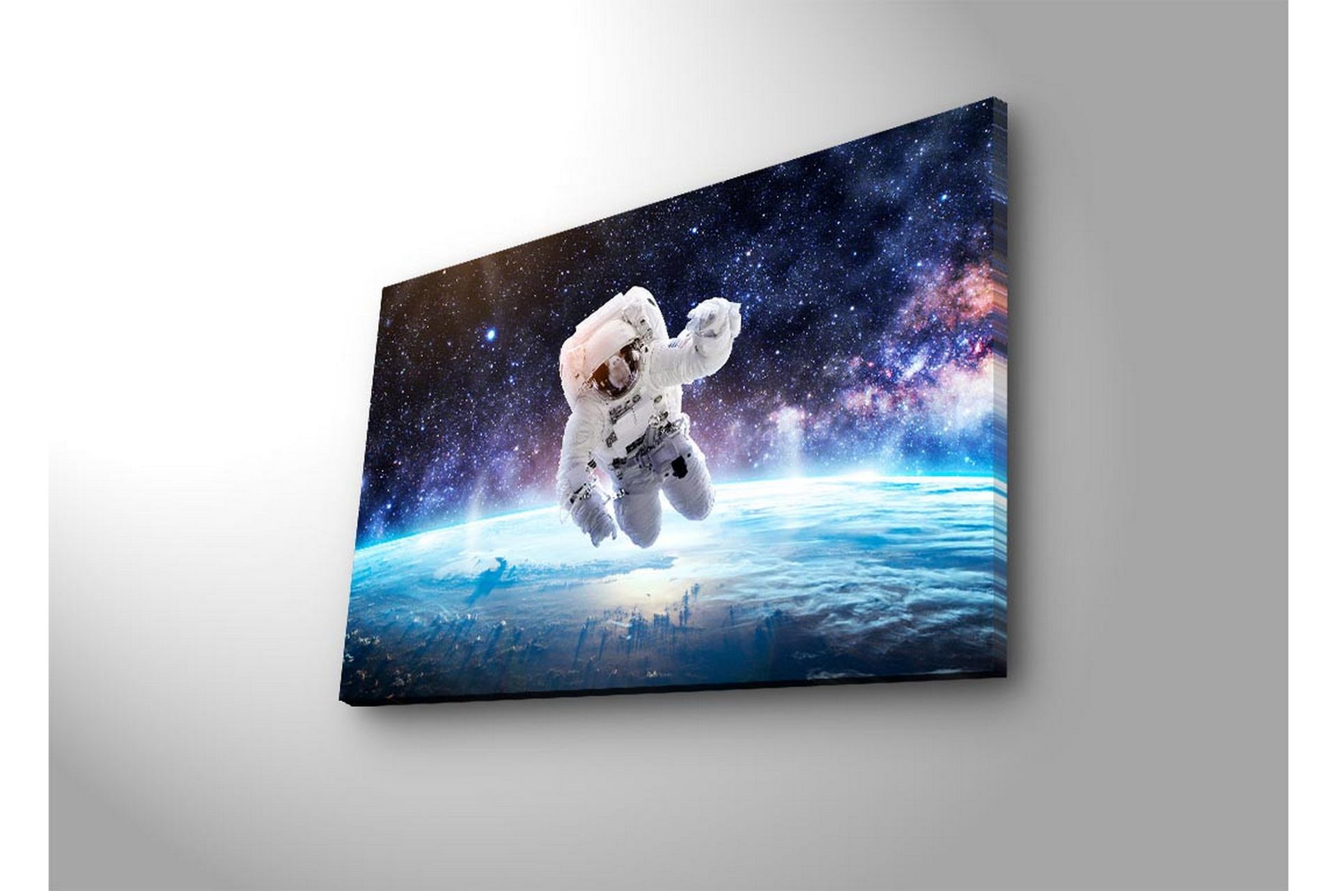 Dekorativ Canvasbilde LED-belysning - Flerfarget - Innredning - Bilder & kunst - Lerretsbilder