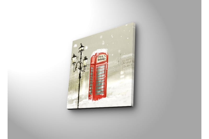 Dekorativ Canvasbilde LED-belysning - Flerfarget - Innredning - Bilder & kunst - Lerretsbilder