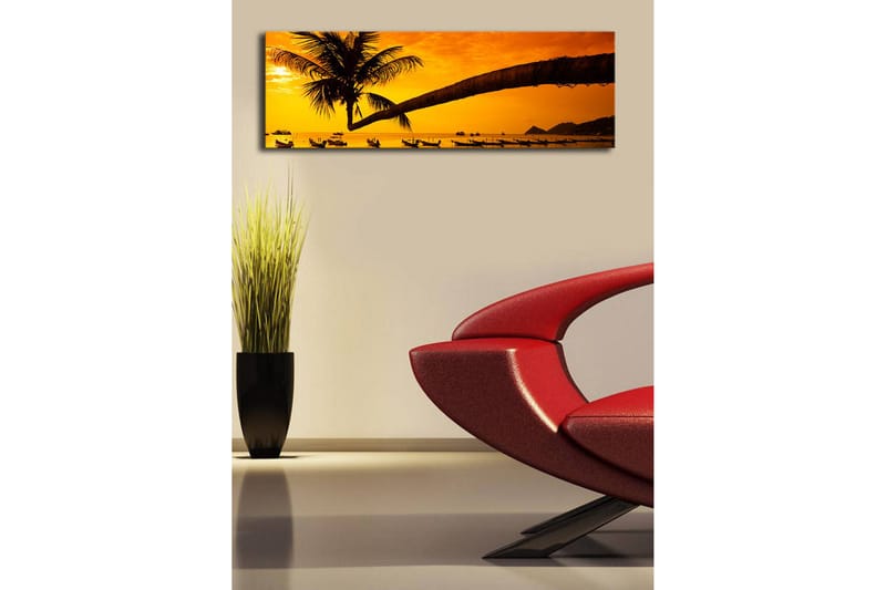 Dekorativ Canvasbilde LED-belysning - Flerfarget - Innredning - Bilder & kunst - Lerretsbilder