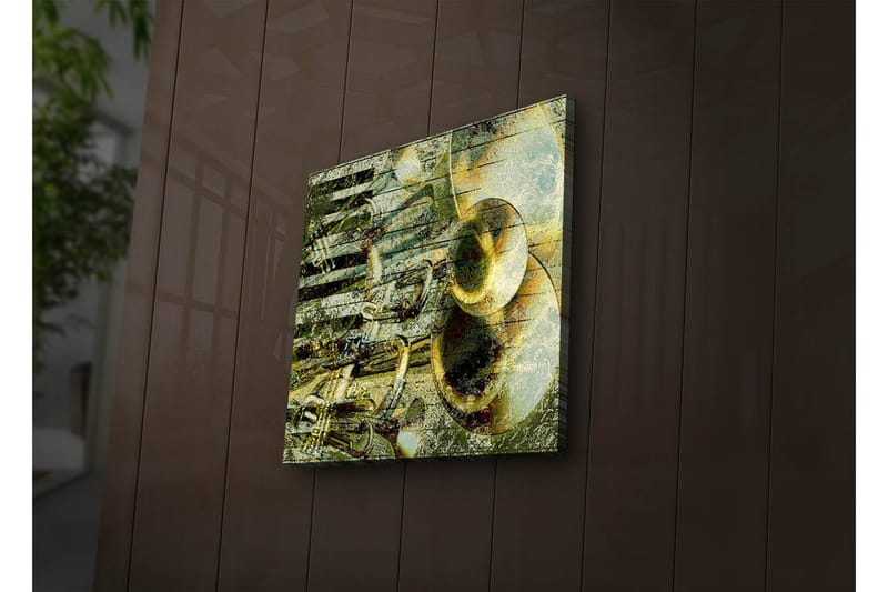 Dekorativ Canvasbilde LED-belysning - Flerfarget - Innredning - Bilder & kunst - Lerretsbilder