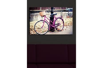 Dekorativ Canvasbilde LED-belysning - Flerfarget - Innredning - Bilder & kunst - Lerretsbilder
