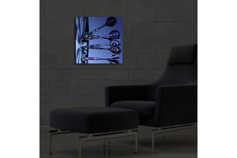 Dekorativ Canvasbilde LED-belysning - Flerfarget - Innredning - Bilder & kunst - Lerretsbilder