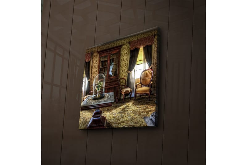 Dekorativ Canvasbilde LED-belysning - Flerfarget - Innredning - Bilder & kunst - Lerretsbilder