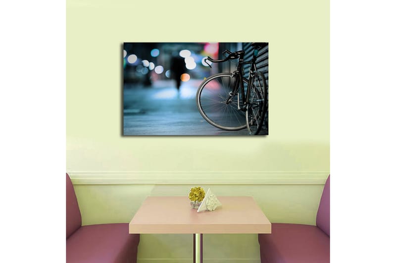 Dekorativ Canvasbilde LED-belysning - Flerfarget - Innredning - Bilder & kunst - Lerretsbilder