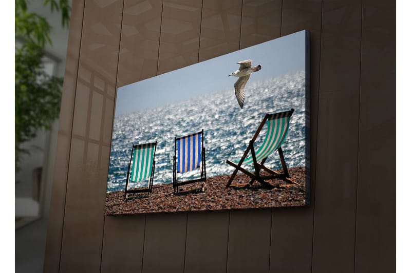 Dekorativ Canvasbilde LED-belysning - Flerfarget - Innredning - Bilder & kunst - Lerretsbilder