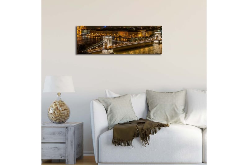 Dekorativ Canvasbilde LED-belysning - Flerfarget - Innredning - Bilder & kunst - Lerretsbilder