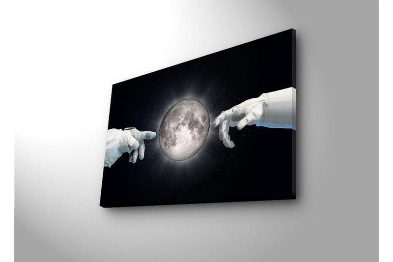 Dekorativ Canvasbilde LED-belysning - Flerfarget - Innredning - Bilder & kunst - Lerretsbilder