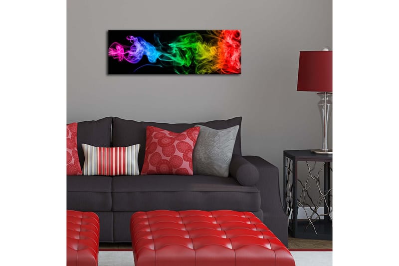 Dekorativ Canvasbilde LED-belysning - Flerfarget - Innredning - Bilder & kunst - Lerretsbilder