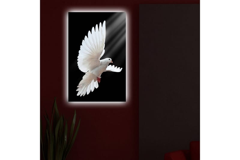 Dekorativ Canvasbilde LED-belysning - Flerfarget - Innredning - Bilder & kunst - Lerretsbilder
