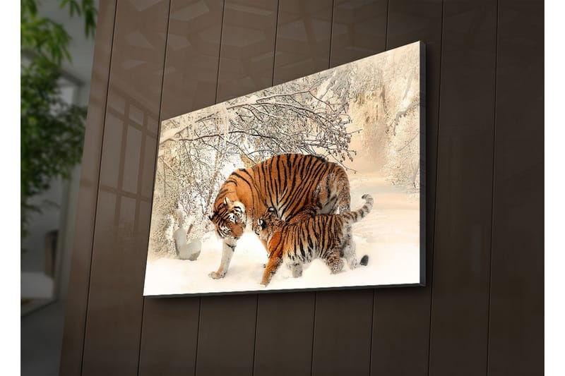 Dekorativ Canvasbilde LED-belysning - Flerfarget - Innredning - Bilder & kunst - Lerretsbilder