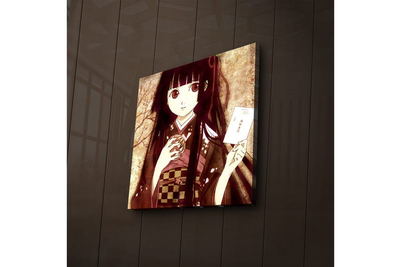Dekorativ Canvasbilde LED-belysning - Flerfarget - Innredning - Bilder & kunst - Lerretsbilder