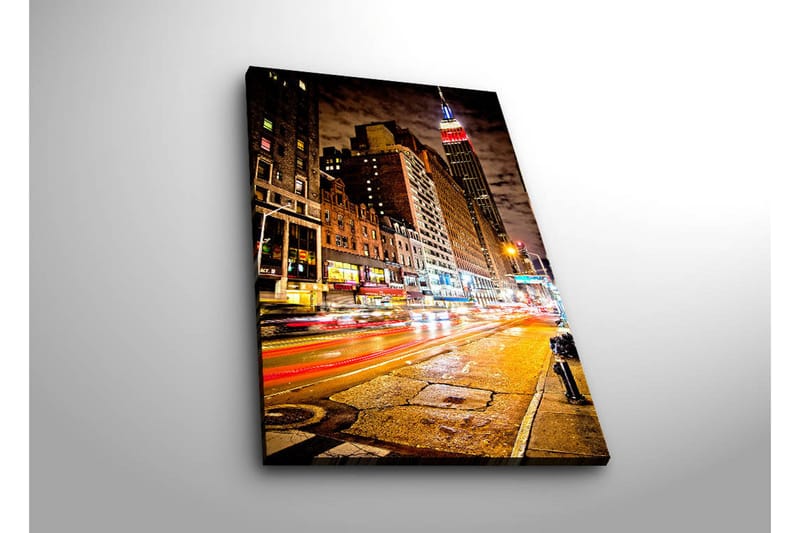 Dekorativ Canvasbilde LED-belysning - Flerfarget - Innredning - Bilder & kunst - Lerretsbilder