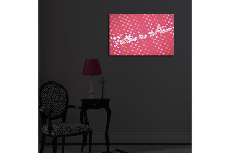 Dekorativ Canvasbilde LED-belysning - Flerfarget - Innredning - Bilder & kunst - Lerretsbilder