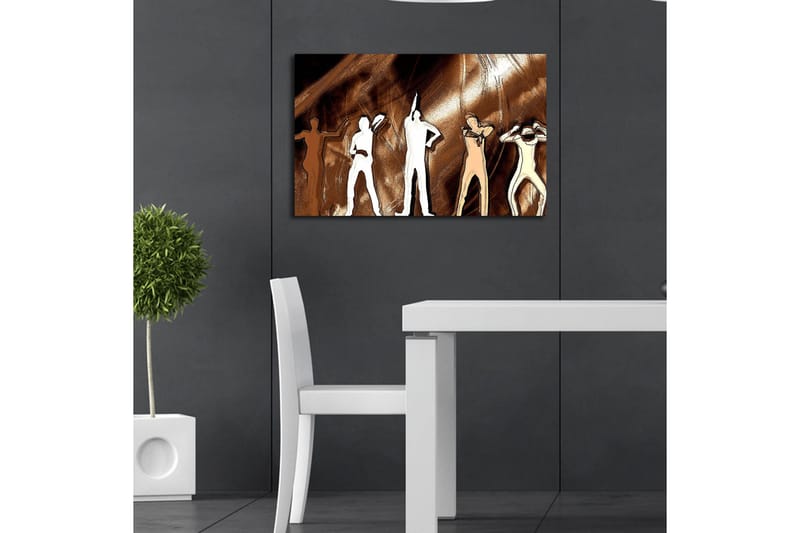 Dekorativ Canvasbilde LED-belysning - Flerfarget - Innredning - Bilder & kunst - Lerretsbilder