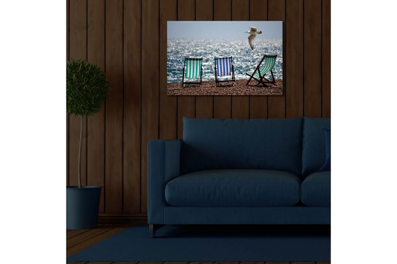 Dekorativ Canvasbilde LED-belysning - Flerfarget - Innredning - Bilder & kunst - Lerretsbilder