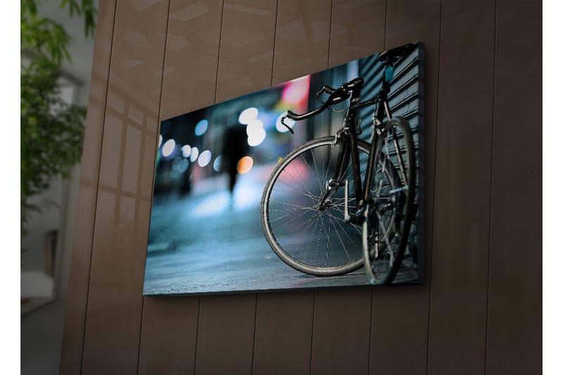 Dekorativ Canvasbilde LED-belysning - Flerfarget - Innredning - Bilder & kunst - Lerretsbilder